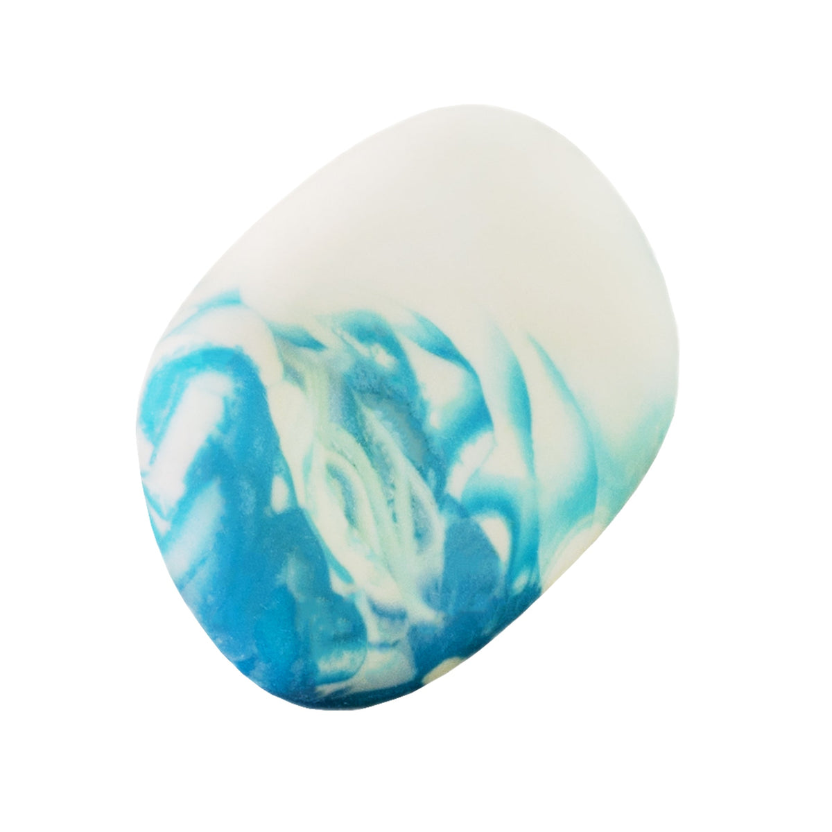 Pacific Arc, New Eraser: Wave - Soft plastic - blue and white