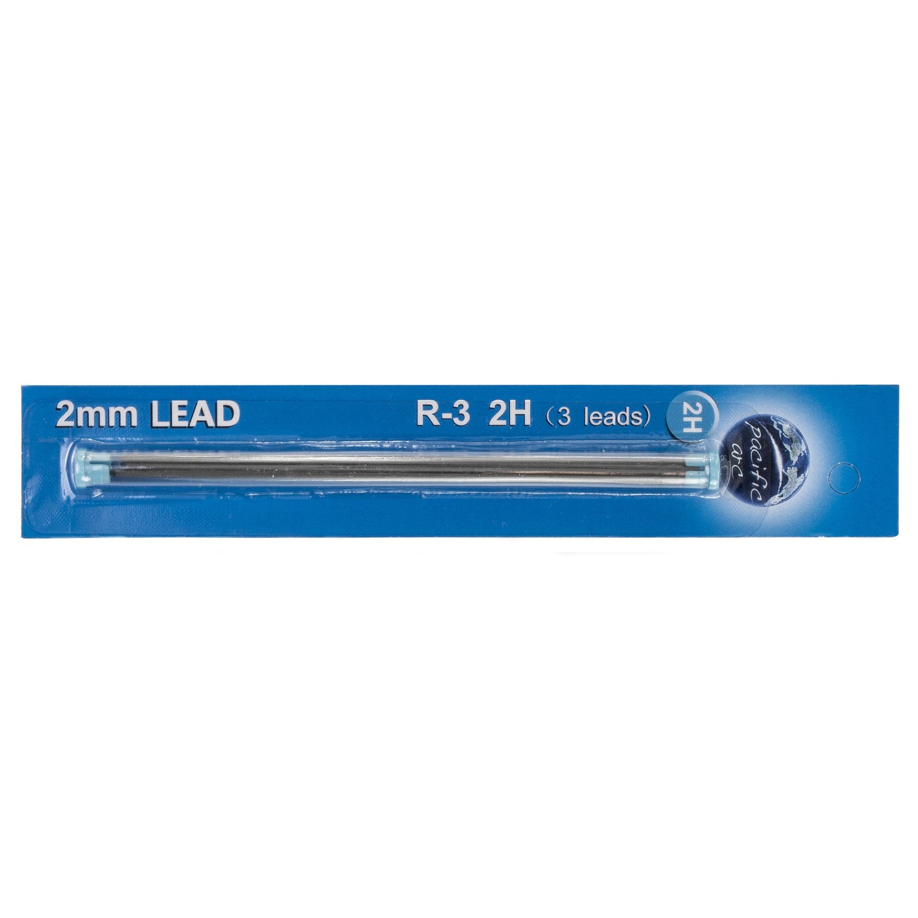 Pacific Arc, Lead Holder Refill - 2mm - 2 per Tube - 6B - for Art, Sketching, Technical Drawing