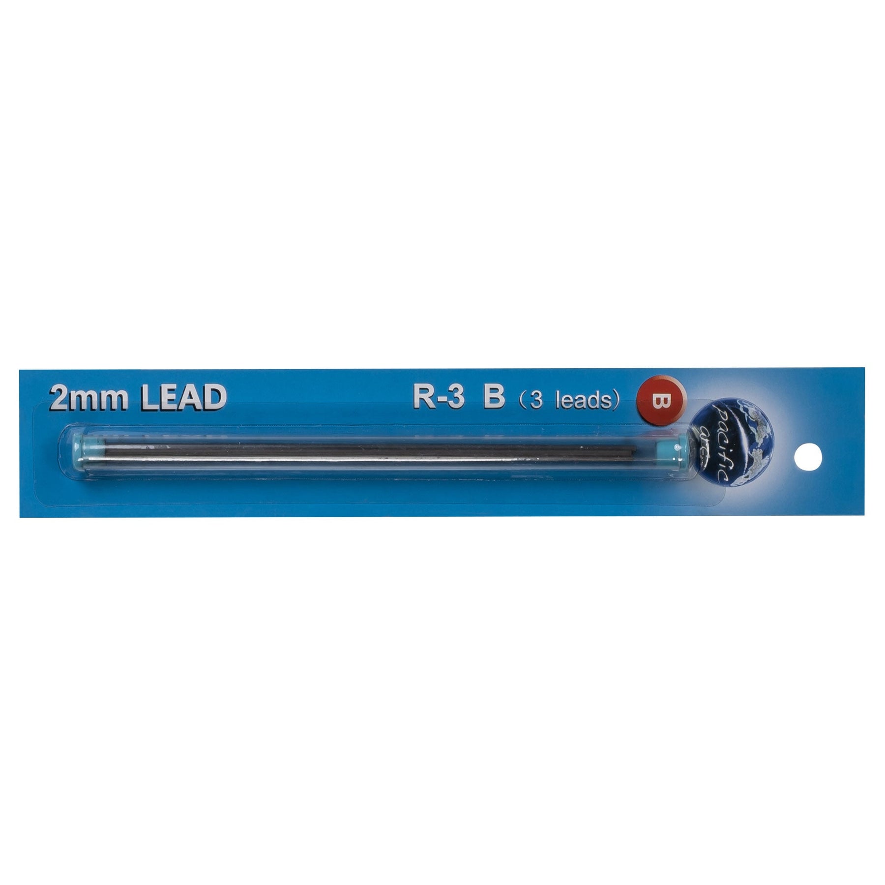 Pacific Arc, Lead Holder Refill - 2mm - 2 per Tube - 6B - for Art, Sketching, Technical Drawing