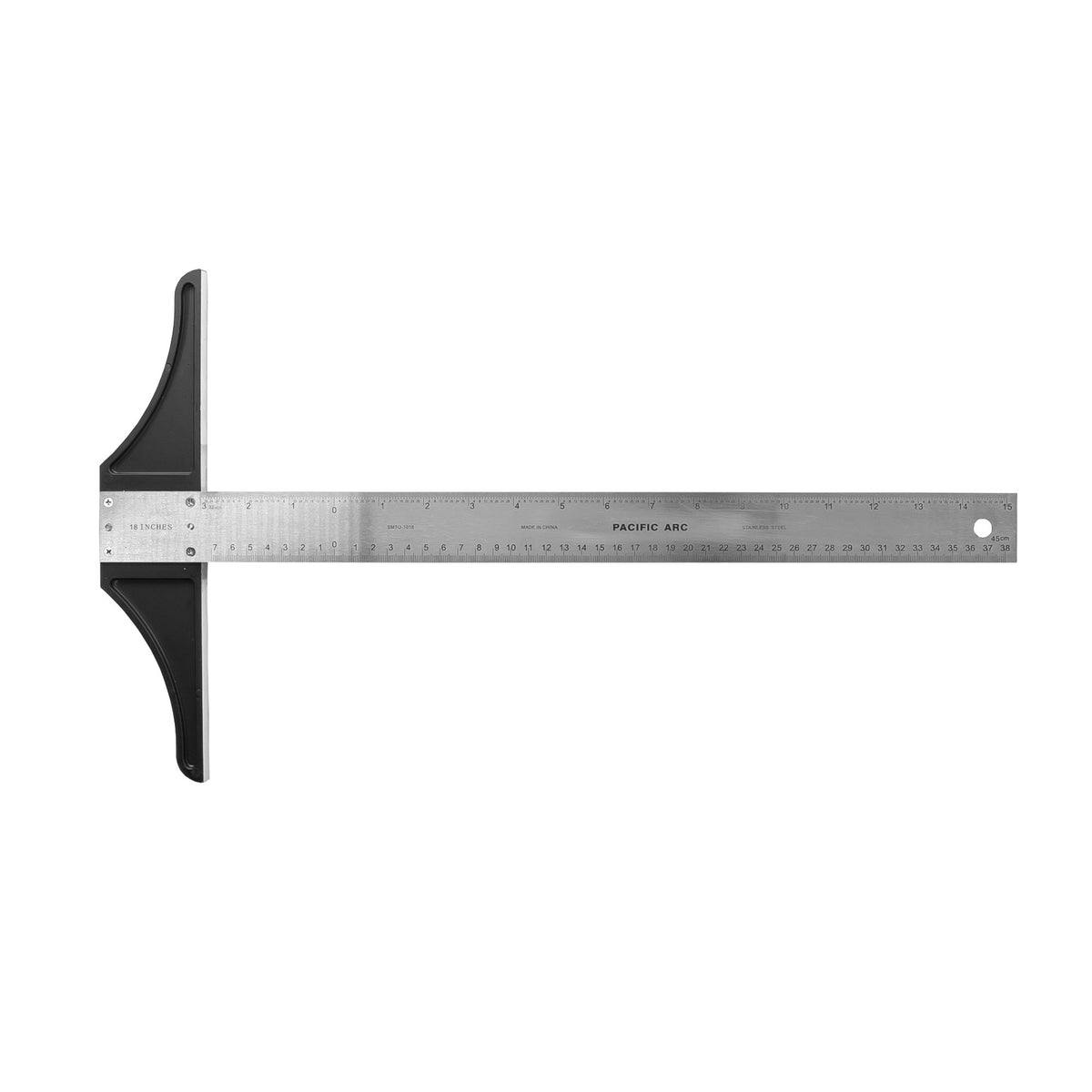 Inch/Metric Stainless Steel With Metal Head T-Square