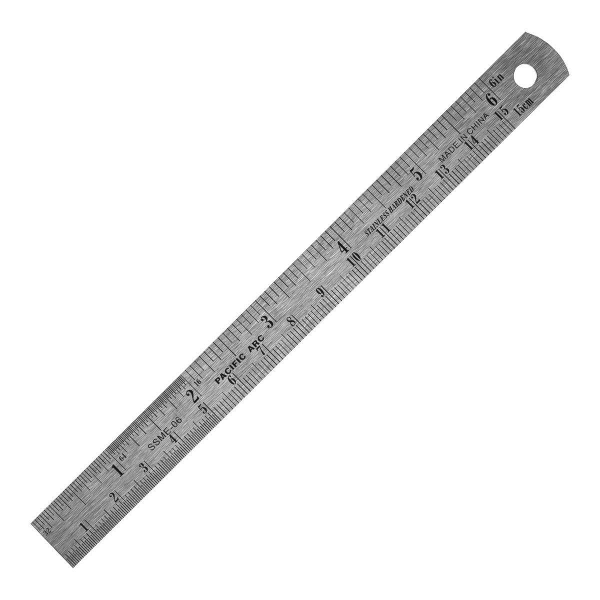 Pacific Arc Stainless Steel Ruler – Inch and Pica (EP)