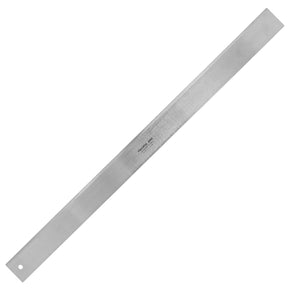 Pacific Arc, 12" Straight Edge Stainless Steel 0.09" Thick Steel, Heavy Duty