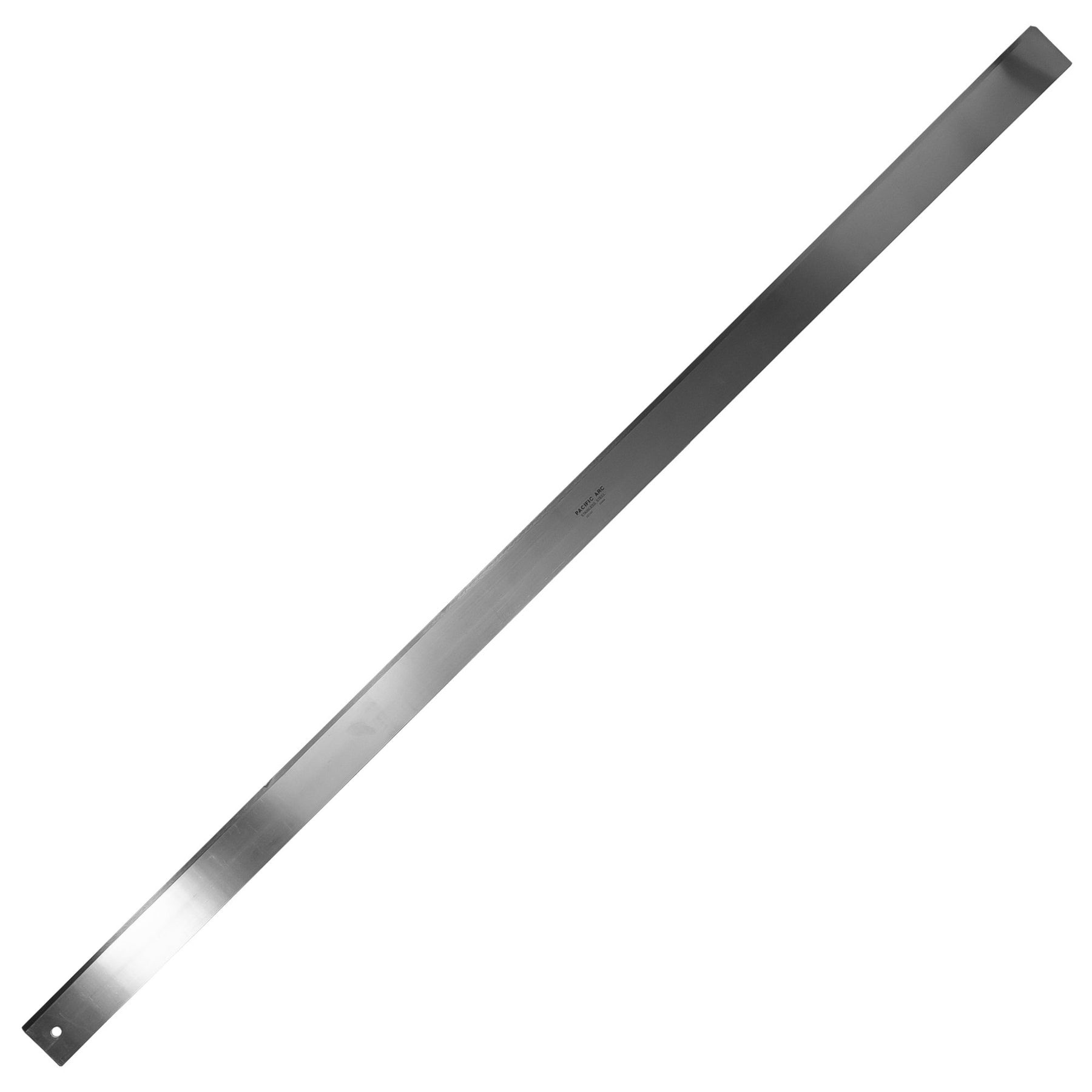 Pacific Arc, 12" Straight Edge Stainless Steel 0.09" Thick Steel, Heavy Duty