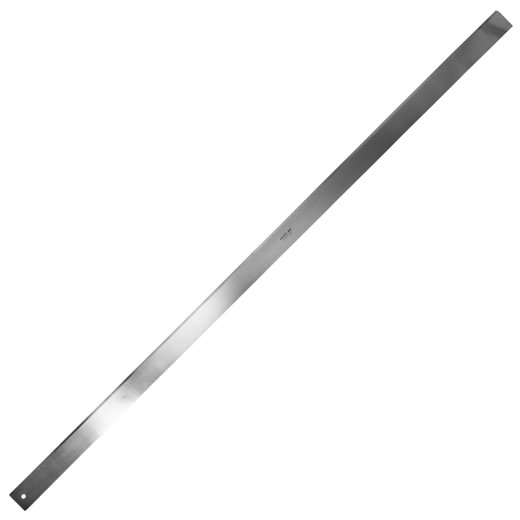 Pacific Arc, 12" Straight Edge Stainless Steel 0.09" Thick Steel, Heavy Duty