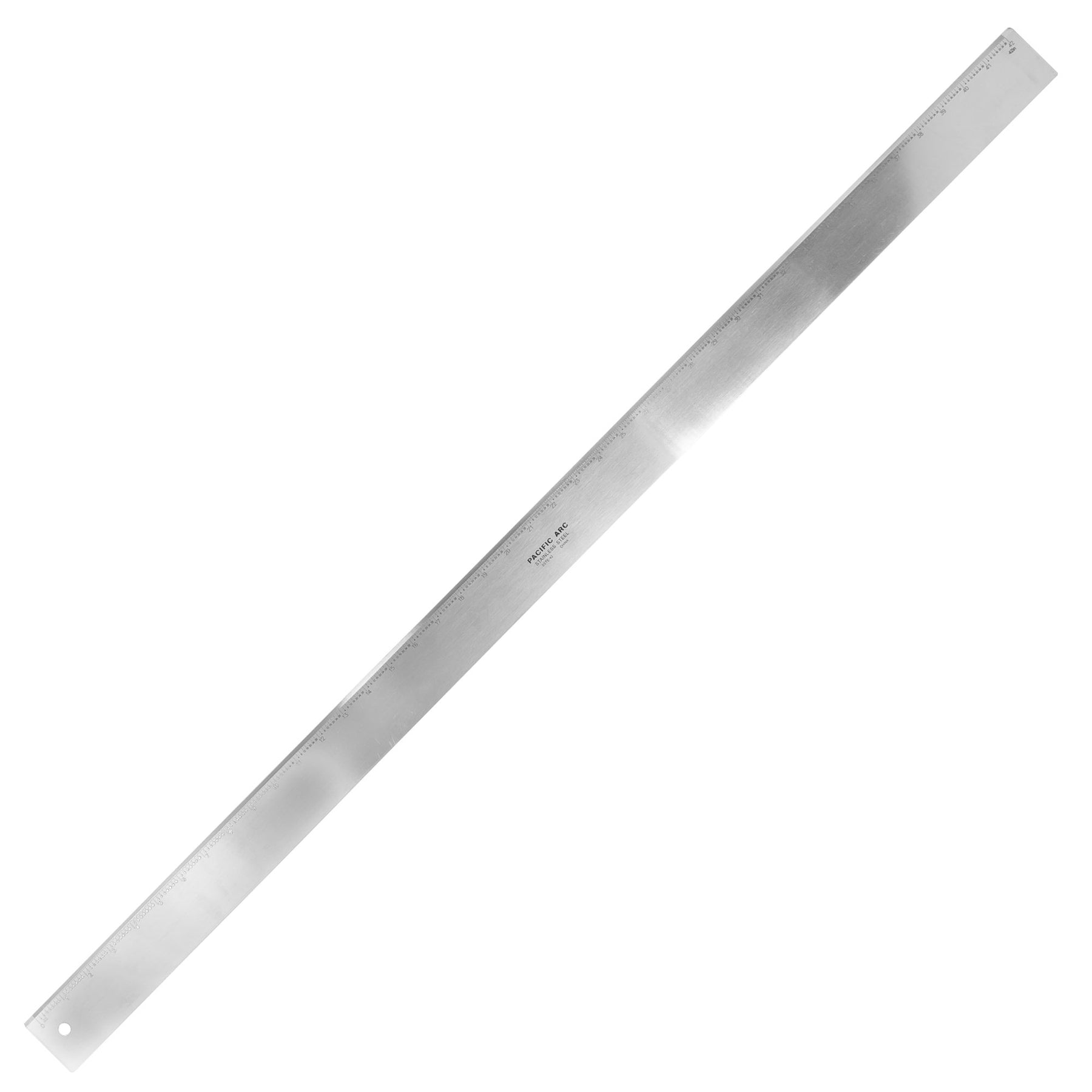 Pacific Arc, 12" Straight Edge Stainless Steel 0.09" Thick Steel, Heavy Duty