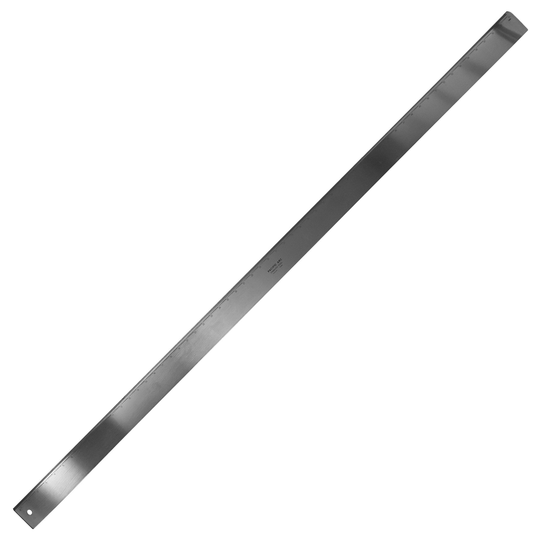 Pacific Arc, 12" Straight Edge Stainless Steel 0.09" Thick Steel, Heavy Duty