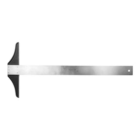 Pacific Arc, T-Square: stainless steel blade, 2" wide, plain, .080"