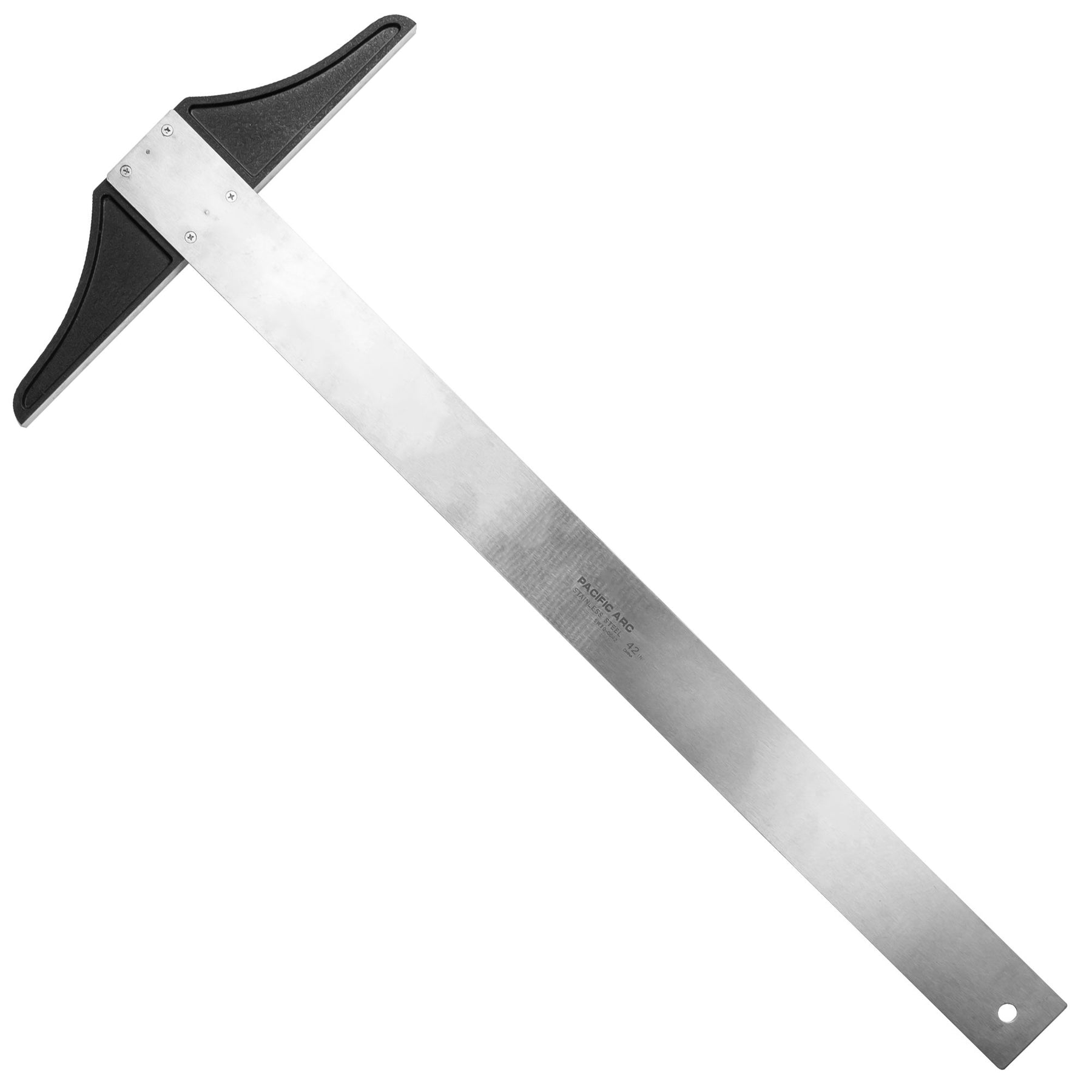 Pacific Arc, T-Square: stainless steel blade, 2" wide, plain, .080"