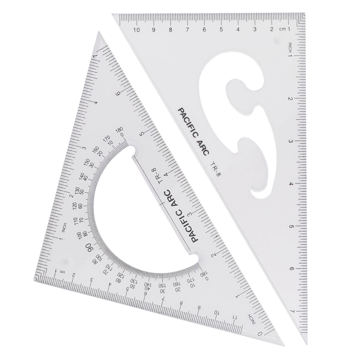 Pacific Arc Stainless Steel Ruler – Inch and Pica (EP)