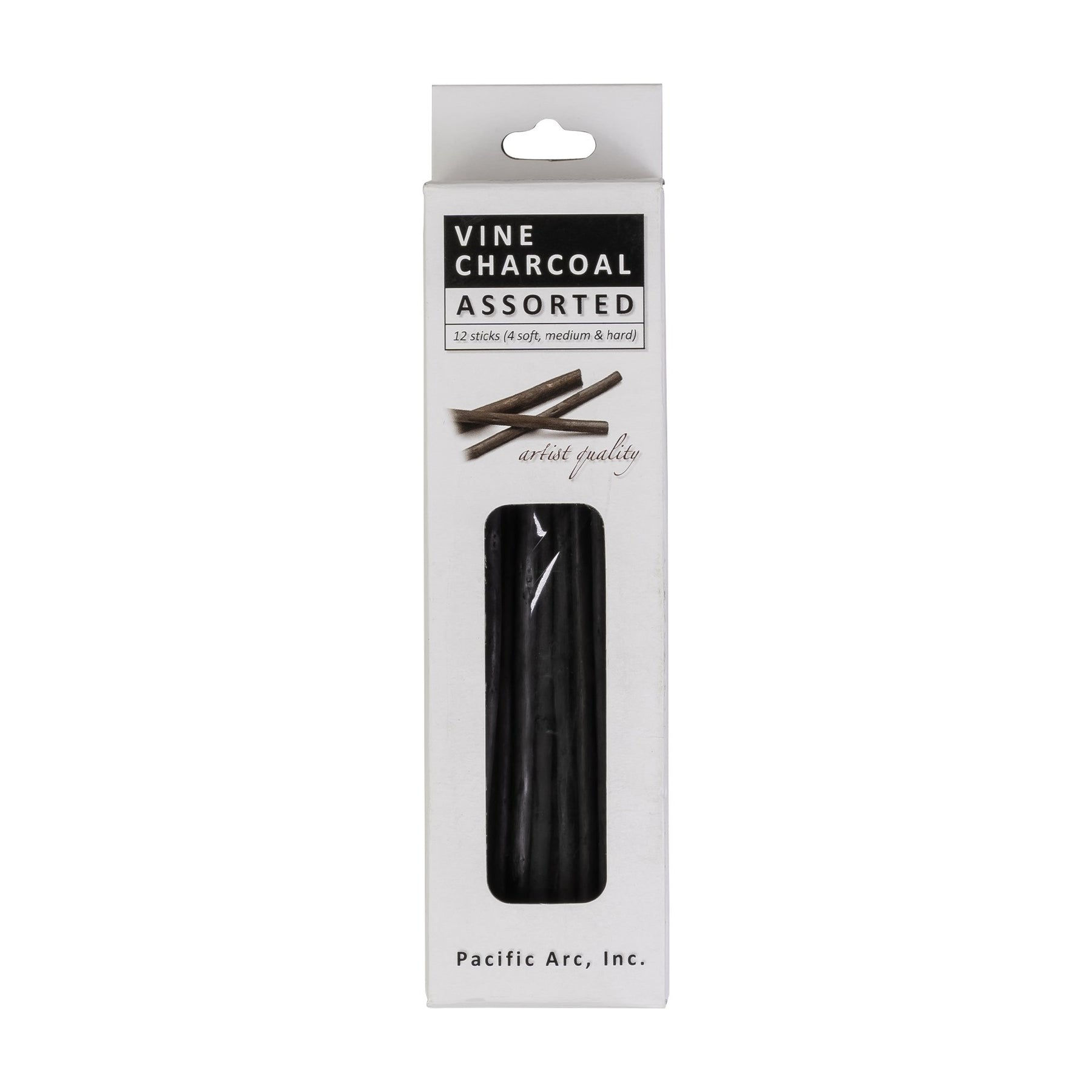 Artist Compressed Charcoal Stick Assorted Soft Medium Hard Artist Charcoal  Medium for Drawing Sketching Shading, Art Supplies Sketch Kits Tools Pack