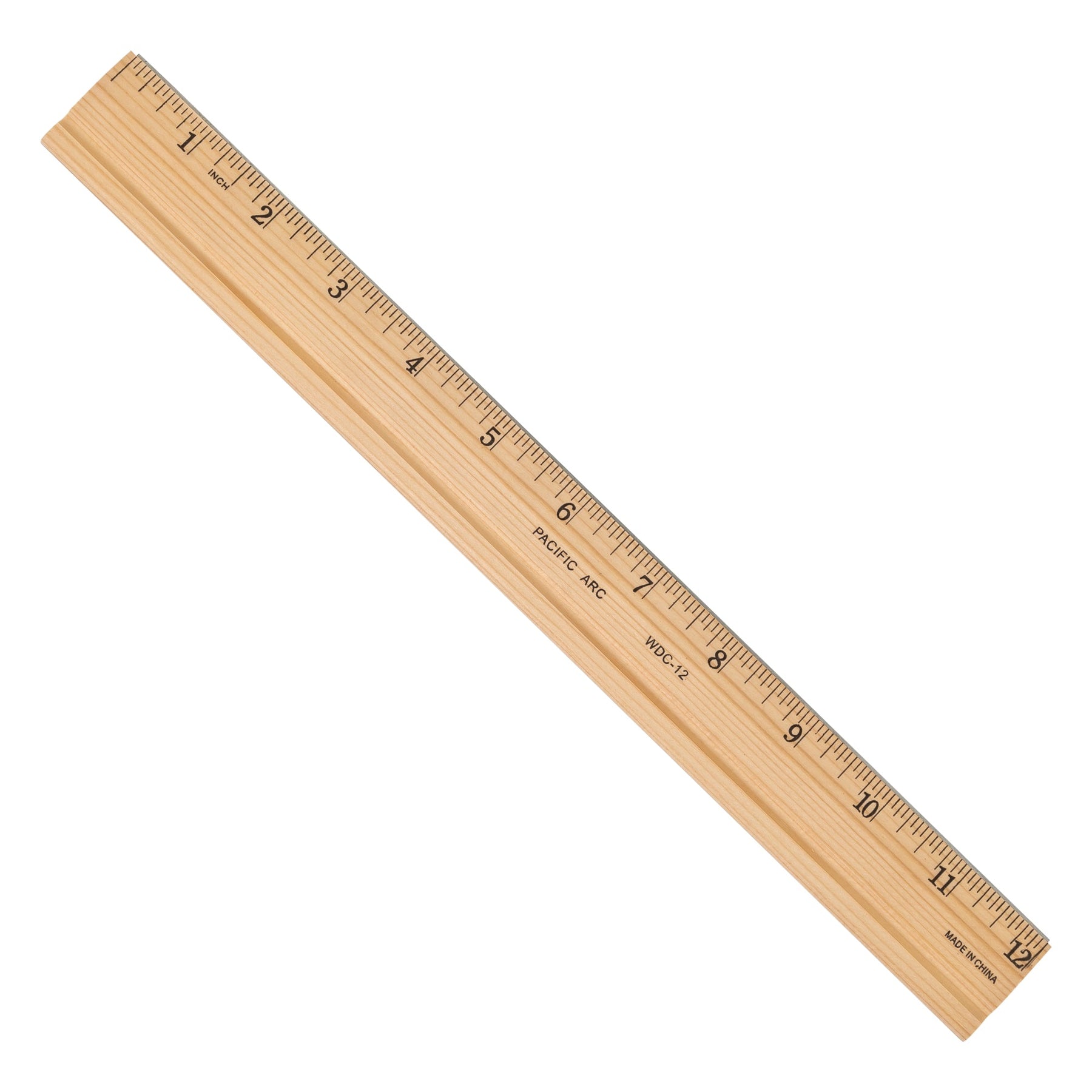 Popular Ruler Pacific Arc Hardwood Ruler