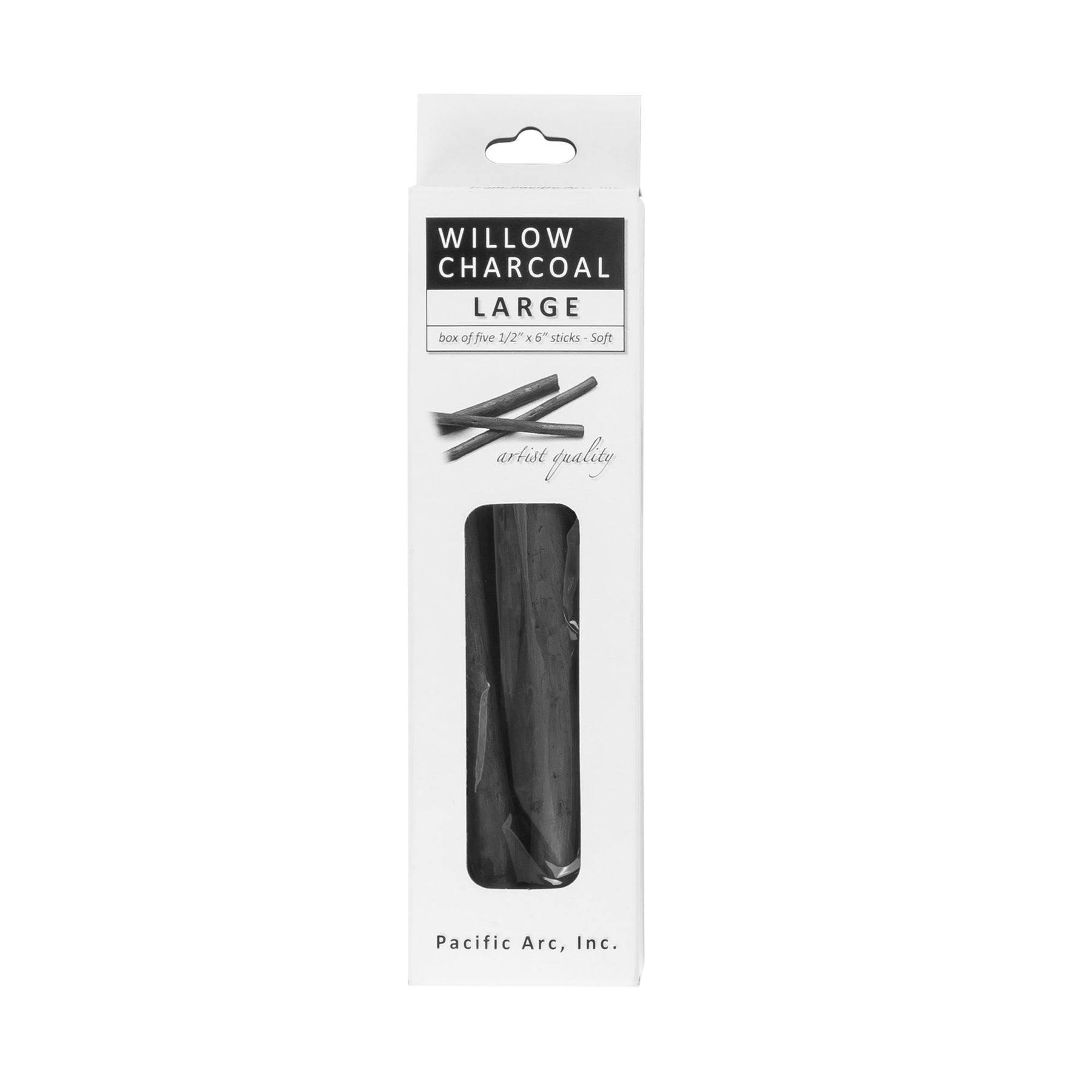 Artist Willow Charcoal Sticks Water Basic Natural Charcoal Cotton