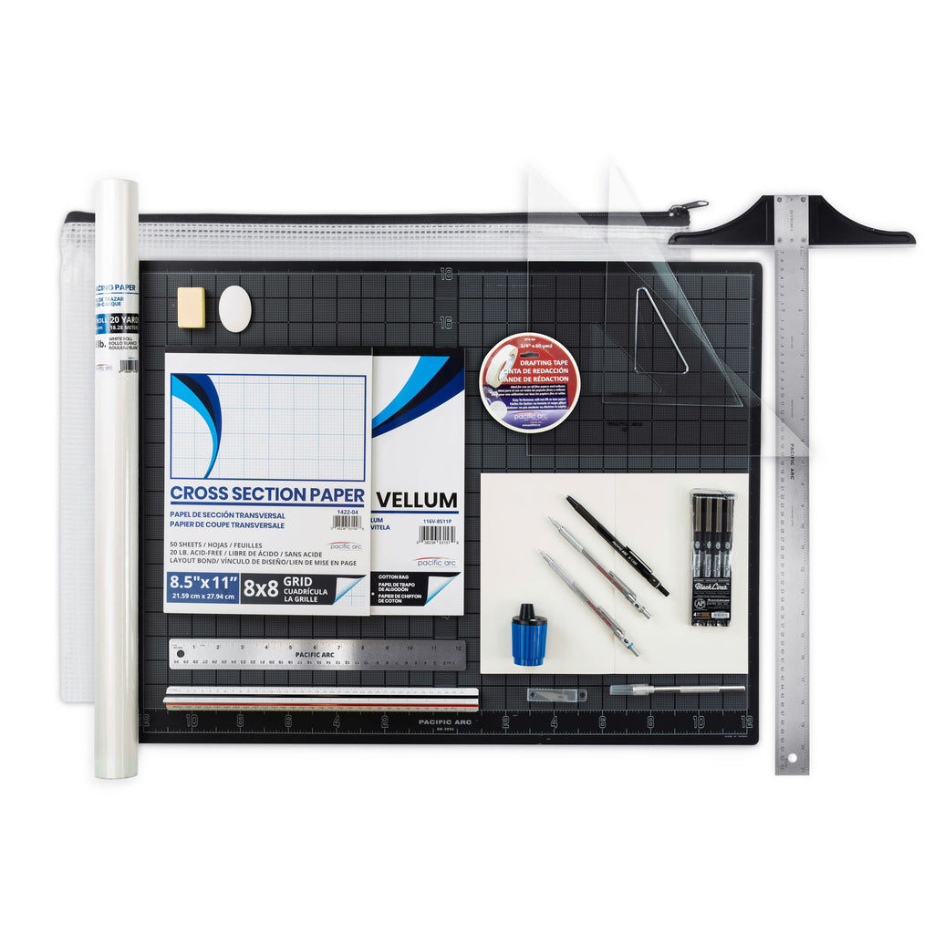Staedtler Mars Professional Drafting Kit with 12 Engineer's