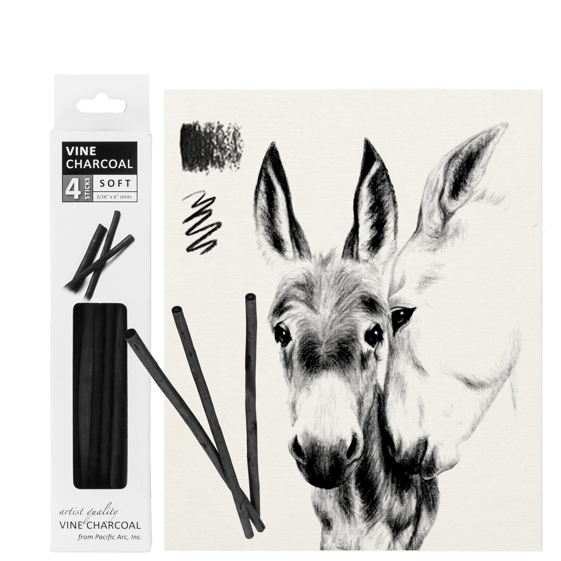 Pacific Arc Charcoal Drawing Pencils